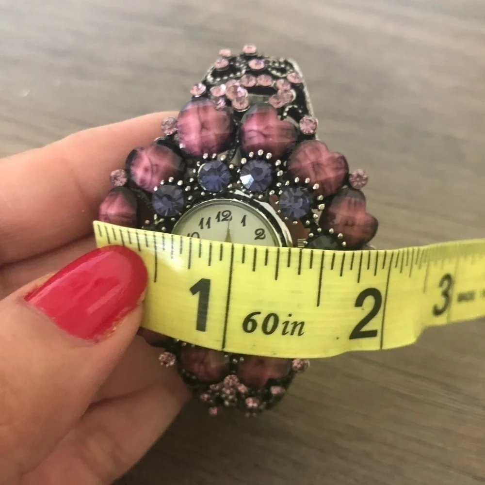 Beaded bracelet watch